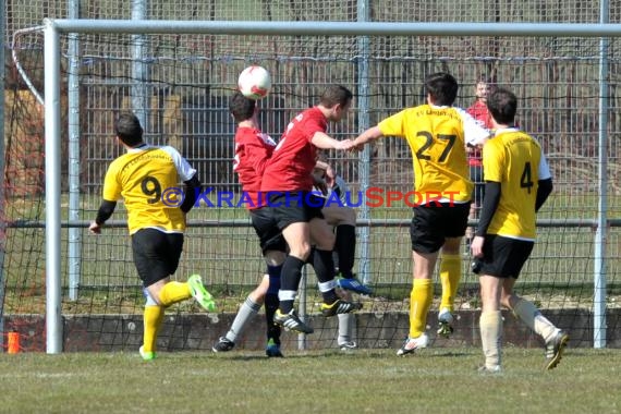 SV Hilsbach - FV Landshausen Kreisklasse A Sinsheim 07.04.2013 (© Siegfried)